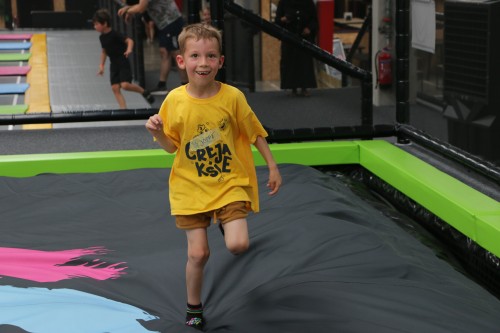 Jump for joy